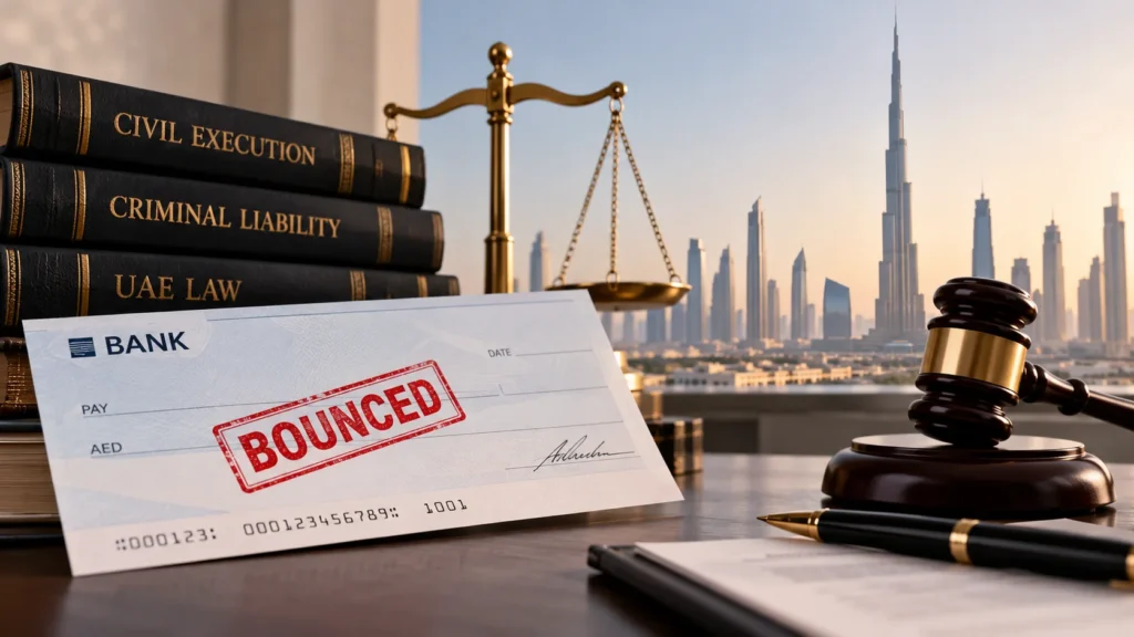 Bounced Cheque UAE Legal Consequences